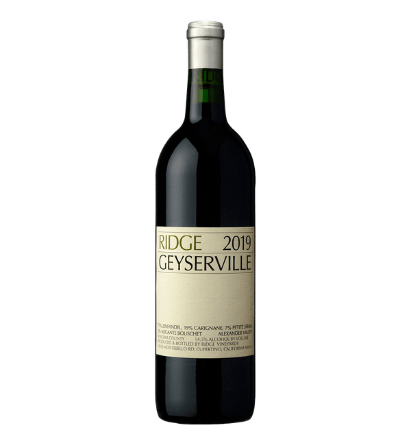 Ridge Vineyards Geyserville 2019 300CL - Bottle Hero