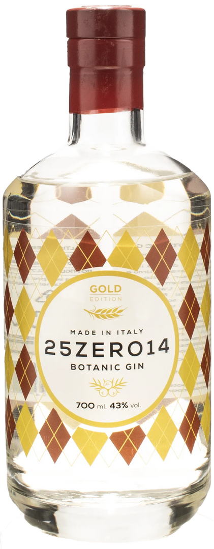 25Zero14 Gin Botanic Gold Edition Botanic 0.7L - Bottle Hero