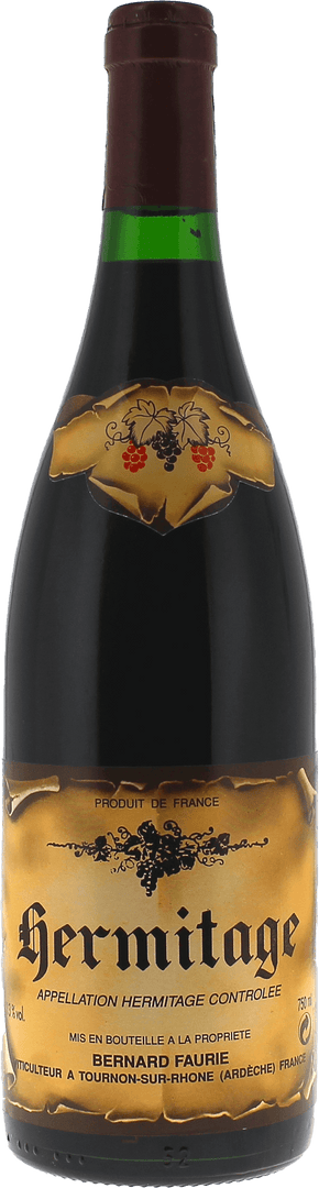 Hermitage Rouge Le Meal Faurie Bernard Hermitage, 1999 - Bottle Hero
