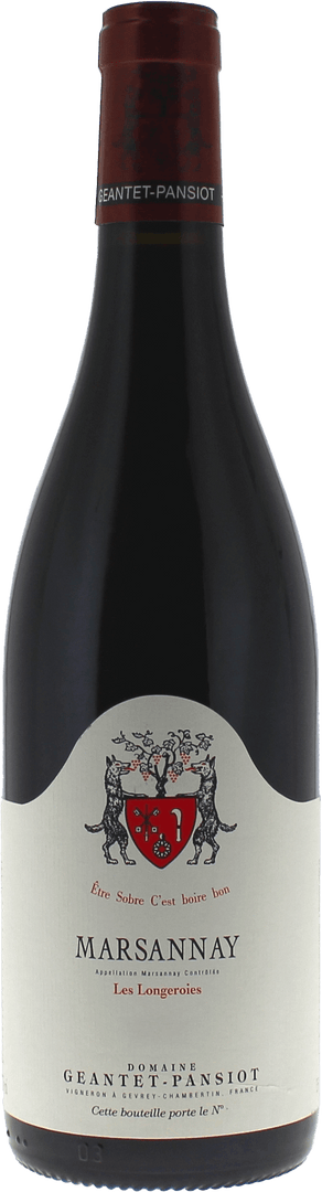 Marsannay Rouge Les Longeroies Domaine Geantet Pansiot, 2023 - Bottle Hero