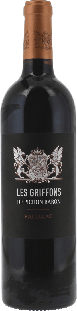 Griffons De Pichon Baron 2nd Vin De Pichon Baron Pauillac, 2021 - Bottle Hero