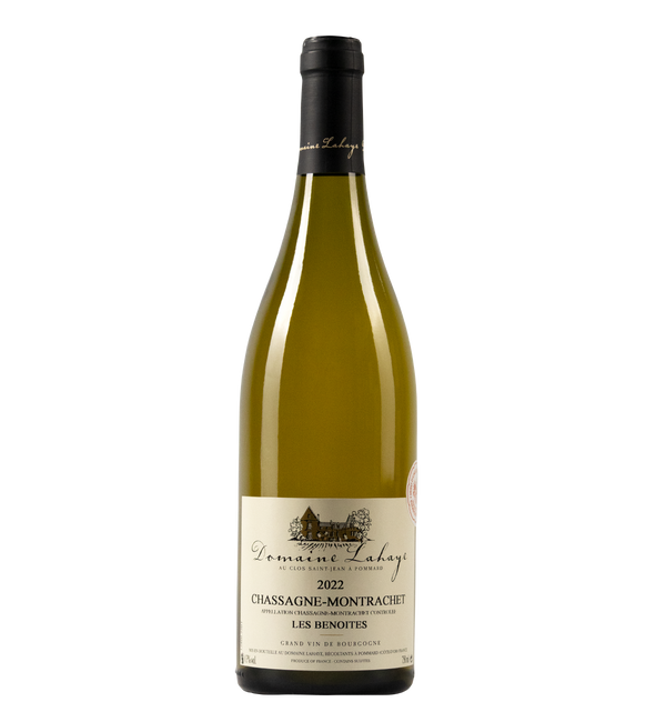 Domaine Dominique Lahaye Chassagne Montrachet les Benoites Blanc 2022 - Bottle Hero