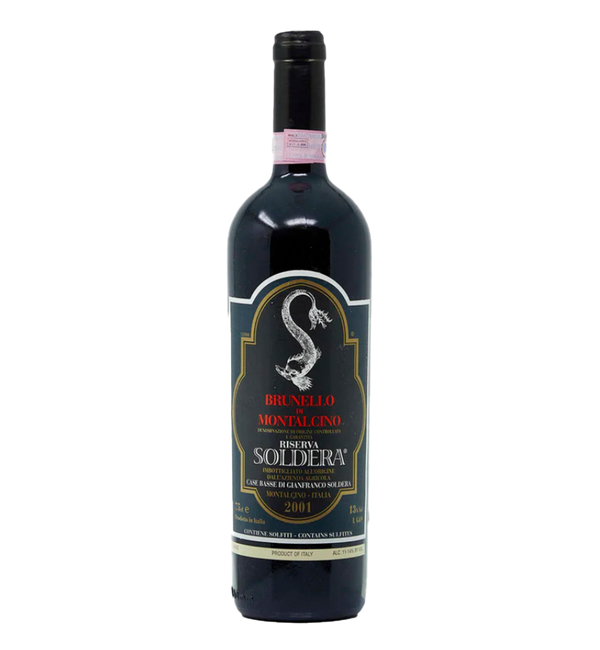Gianfranco Soldera Case Basse Brunello di Montalcino Riserva 2001 - Bottle Hero