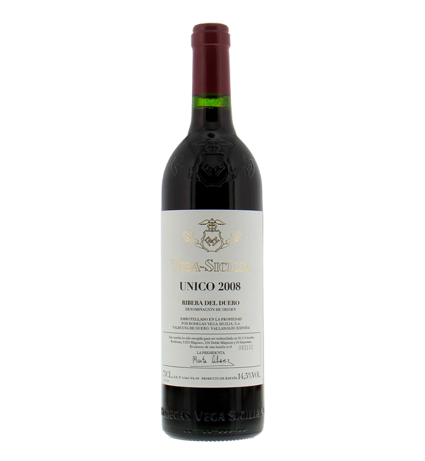 Vega Sicilia Unico 2008 - Bottle Hero