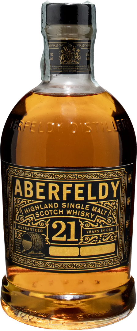 Aberfeldy Highland Single Malt Scotch Whisky 21 Y.O. 0.7L - Bottle Hero