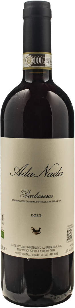 Ada Nada Barbaresco 2023 - Bottle Hero