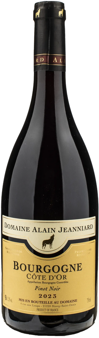 Alain Jeanniard Bourgogne Cote d'Or Pinot Noir 2023 - Bottle Hero