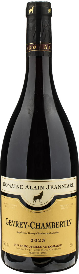 Alain Jeanniard Gevrey Chambertin 2023 - Bottle Hero