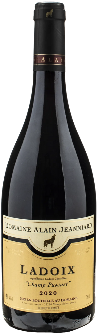 Alain Jeanniard Ladoix Champ Pussuet 2020 - Bottle Hero