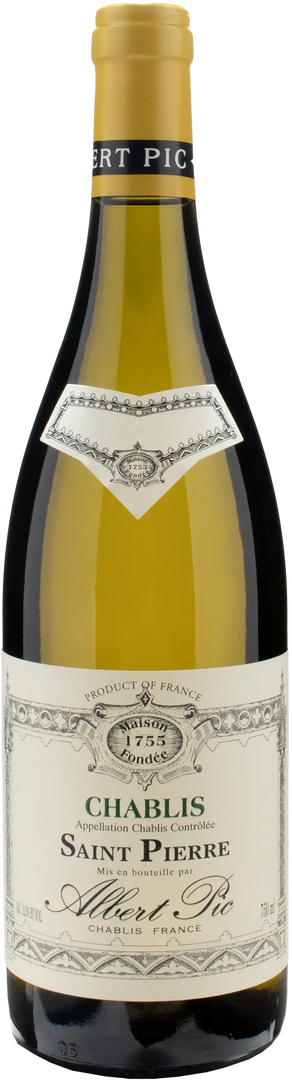 Albert Pic Chablis Saint Pierre 2023 - Bottle Hero
