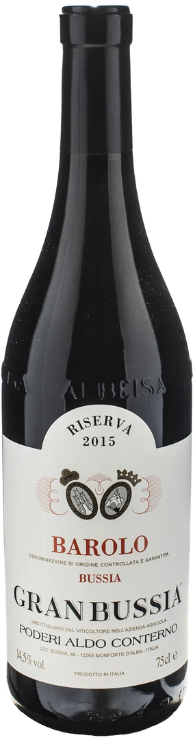 Aldo Conterno Barolo Gran Bussia Riserva 2015 - Bottle Hero