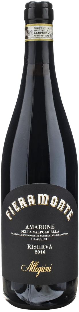 Allegrini Amarone della Valpolicella Classico Fieramonte Riserva 2016