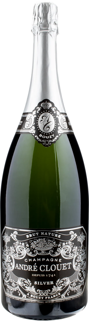 Andre Clouet Champagne Silver Brut Nature Magnum - Bottle Hero