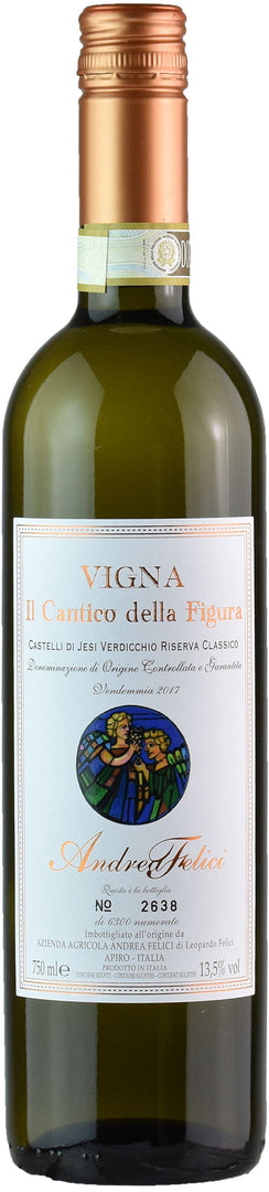 Andrea Felici Verdicchio dei Castelli di Jesi Classico Riserva Vigna Il Cantico della Figura 2017 - Bottle Hero