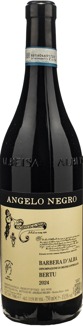 Angelo Negro Barbera d'Alba Bertu 2024 - Bottle Hero