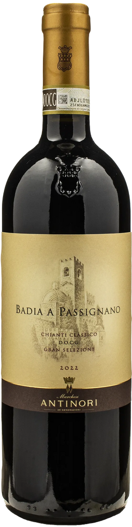 Antinori Chianti Classico Gran Selezione Badia a Passignano 2022 - Bottle Hero