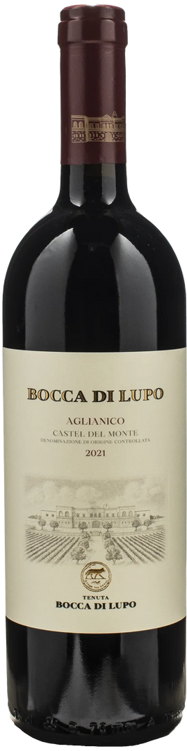 Bocca di Lupo Aglianico Castel del Monte 2021 - Bottle Hero