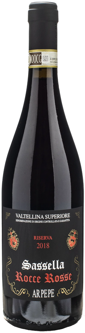 Ar.Pe.Pe Valtellina Superiore Sassella Riserva Rocce Rosse 2018 - Bottle Hero