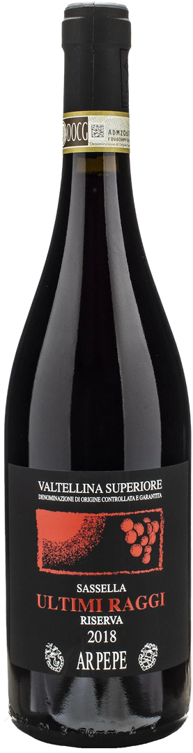Ar.Pe.Pe Valtellina Superiore Sassella Riserva Ultimi Raggi 2018 - Bottle Hero