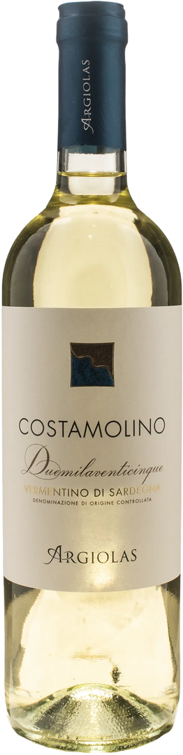 Argiolas Vermentino di Sardegna Costamolino 2025 - Bottle Hero