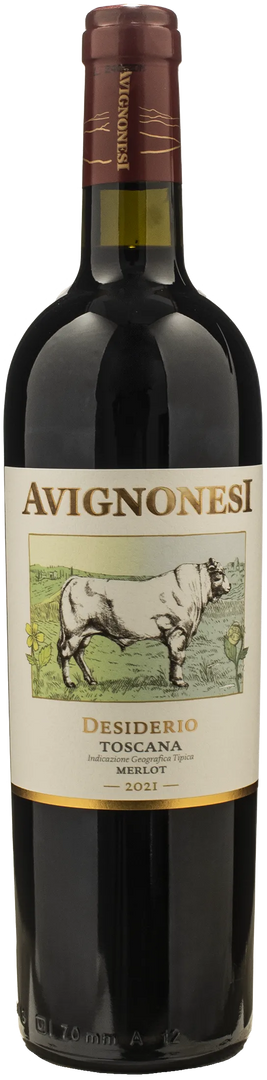 Avignonesi Desiderio Merlot 2021 - Bottle Hero