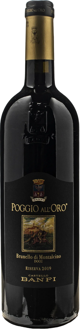 Banfi Brunello di Montalcino Poggio All'Oro Riserva 2019 - Bottle Hero