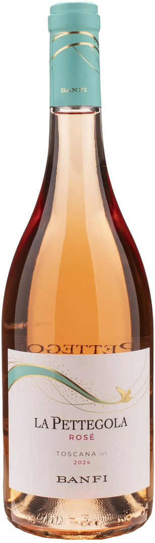 Banfi Toscana La Pettegola Rosè 2024 - Bottle Hero