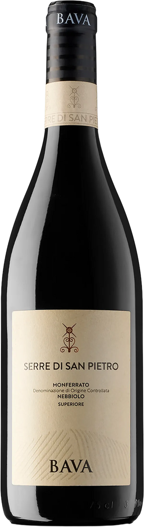 Bava Monferrato Nebbiolo Superiore Serre di San Pietro 2023 - Bottle Hero