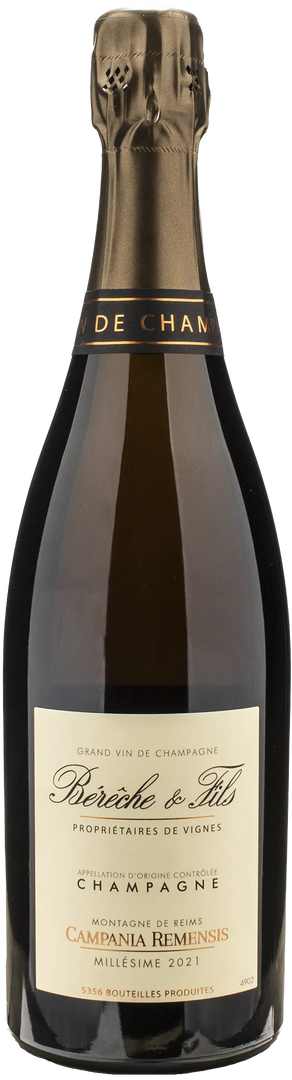 Bereche Champagne Grand Cru Campania Remensis Rosè Extra Brut 2021 - Bottle Hero