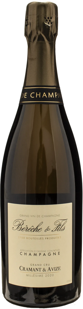 Bereche Champagne Grand Cru Cramant & Avize Extra Brut 2020 - Bottle Hero