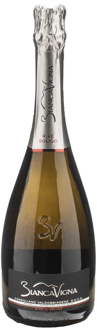 Biancavigna Conegliano Valdobbiadene Prosecco Superiore Rive di Soligo Extra Brut 2023 - Bottle Hero