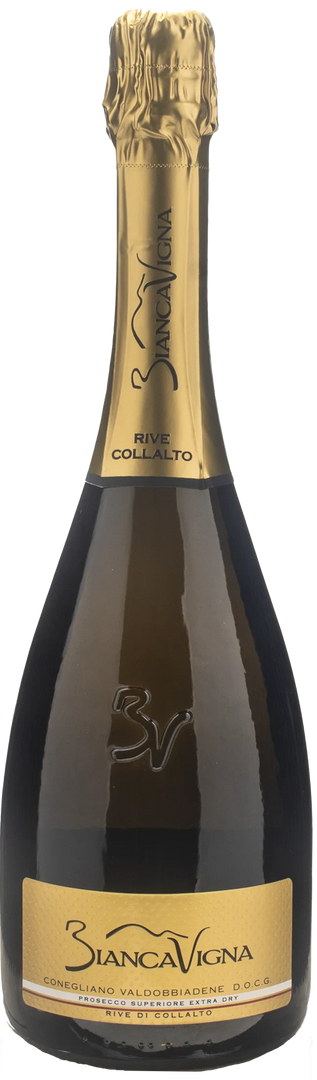 Biancavigna Conegliano Valdobbiadene Prosecco Rive di Collalto Superiore Extra Dry 2024 - Bottle Hero