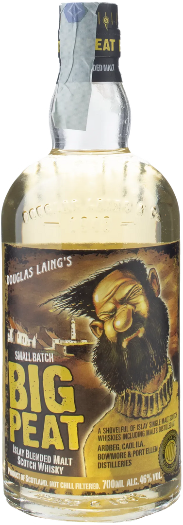 Big Peat Whisky Islay Blended Malt Scotch Whisky 0.7L - Bottle Hero