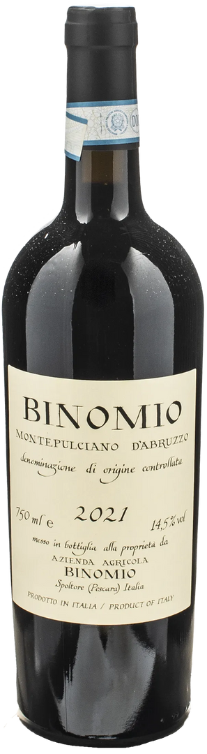 Binomio Montepulciano d'Abruzzo 2021 - Bottle Hero