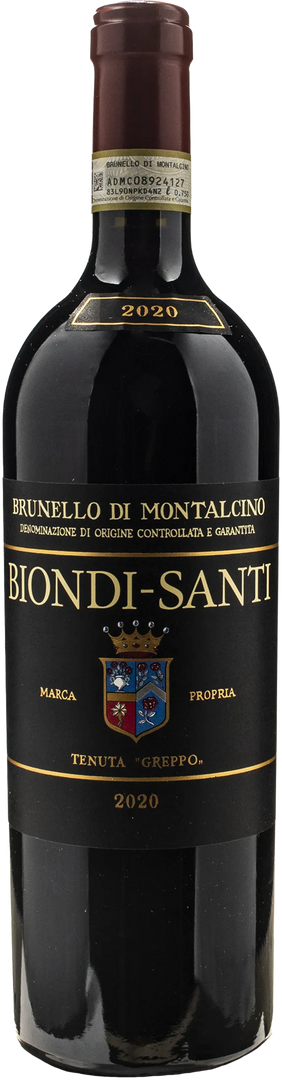 Biondi Santi Brunello di Montalcino Greppo 2020 - Bottle Hero
