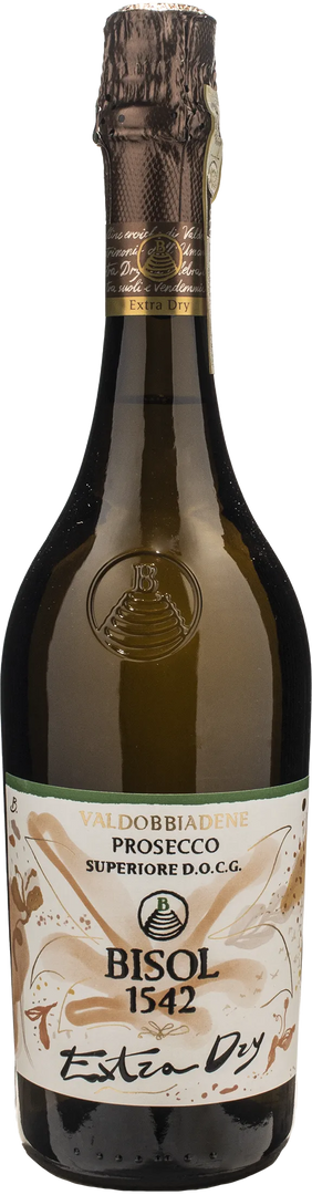 Bisol 1542 Valdobbiadene Prosecco Superiore Cuvee Eroiche Extra Dry - Bottle Hero