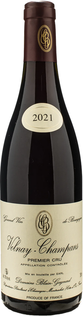 Blain Gagnard Volnay Champans 1er Cru 2021 - Bottle Hero