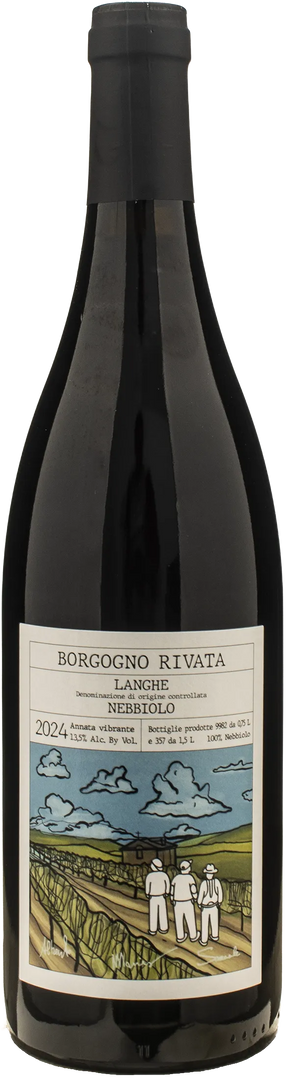 Borgogno Rivata Langhe Nebbiolo 2024 - Bottle Hero