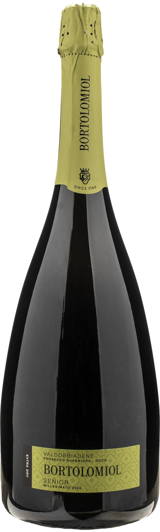 Bortolomiol Valdobbiadene Prosecco Superiore Senior Extra Dry Magnum 2024 - Bottle Hero