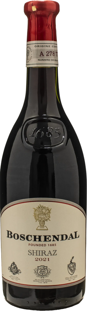 Boschendal 1685 Shiraz 2021 - Bottle Hero