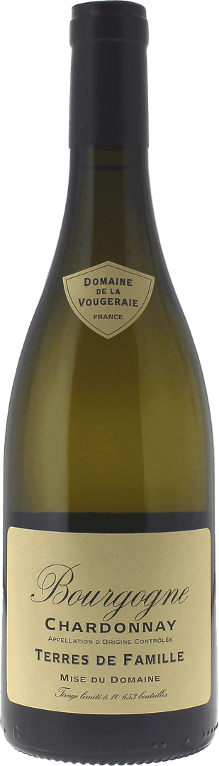 Bourgogne Chardonnay Terres De Famille Domaine Vougeraie, 2022 - Bottle Hero
