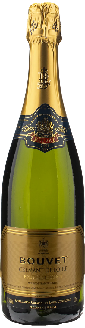Bouvet Cremant de Loire Brut Excellence Methode Traditionnelle - Bottle Hero