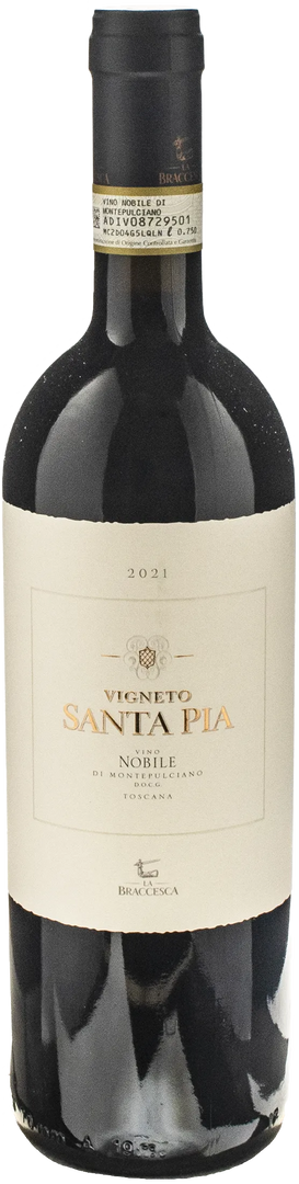 La Braccesca Nobile di Montepulciano Riserva Santa Pia 2021 - Bottle Hero