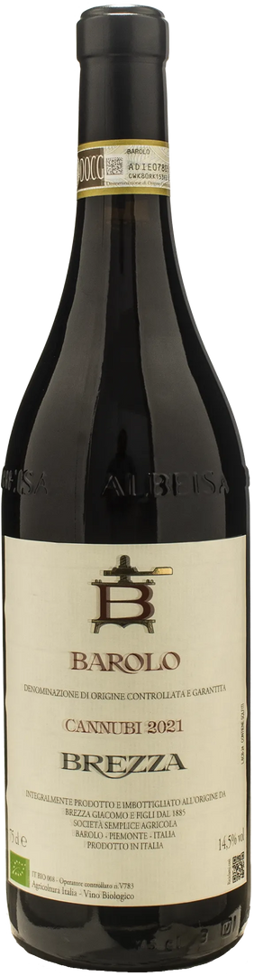 Brezza Barolo Cannubi 2021 - Bottle Hero