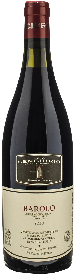 Bric Cencurio Barolo 2020 - Bottle Hero
