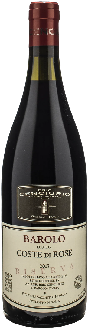 Bric Cencurio Barolo Coste di Rose Riserva 2017 - Bottle Hero