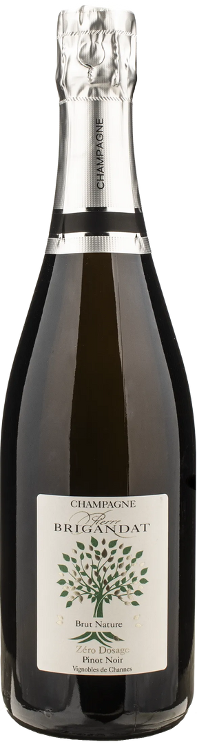 Brigandat Champagne Pinot Noir Brut Nature Zero Dosage Vignobles des Channes - Bottle Hero