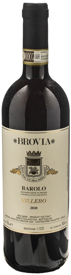 Brovia Barolo Villero 2020 - Bottle Hero