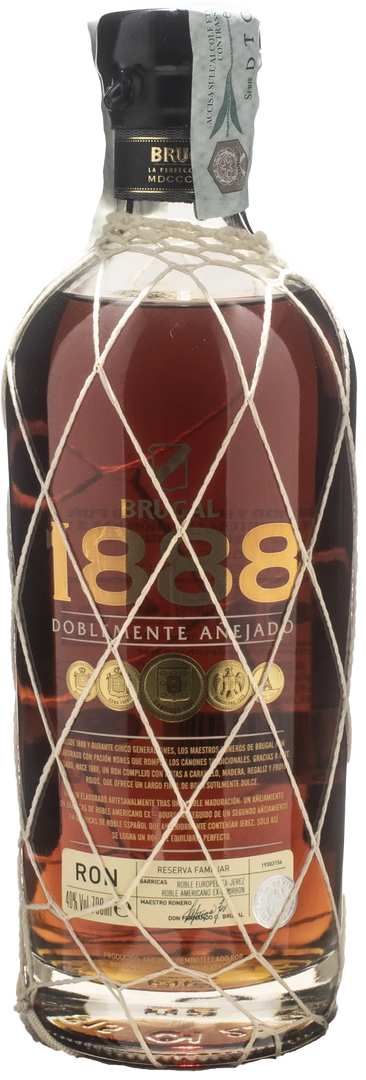 Brugal Rhum 1888 Reserva Familiar 0.7L - Bottle Hero