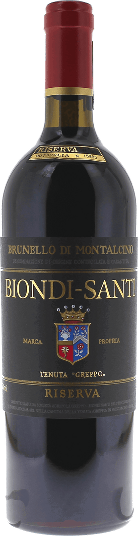 Brunello Di Montalcino Riserva Biondi Santi Italie, 2015 - Bottle Hero